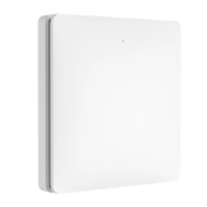 Linptech - Przycisk bezprzewodowy jednoklawiszowy indukcyjny K9-W1 biały