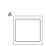 Linptech - Przycisk 2-klawiszowy bezprzewodowy K4R  indukcyjny